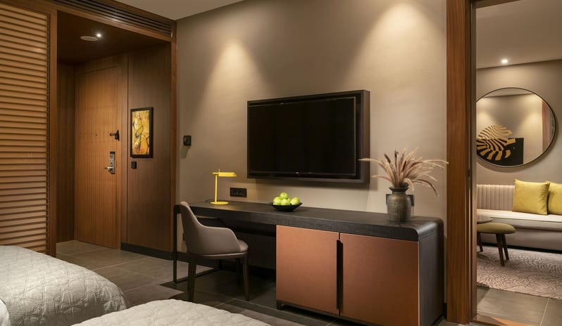 LUJO BODRUM FAMILY CORNER TERRACE SUITE TWIN ROOM